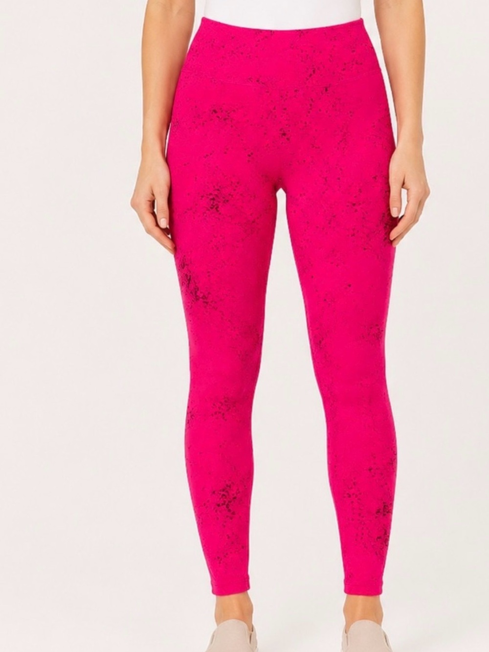 ZYIA Hot Pink High-Waist Jeggings
